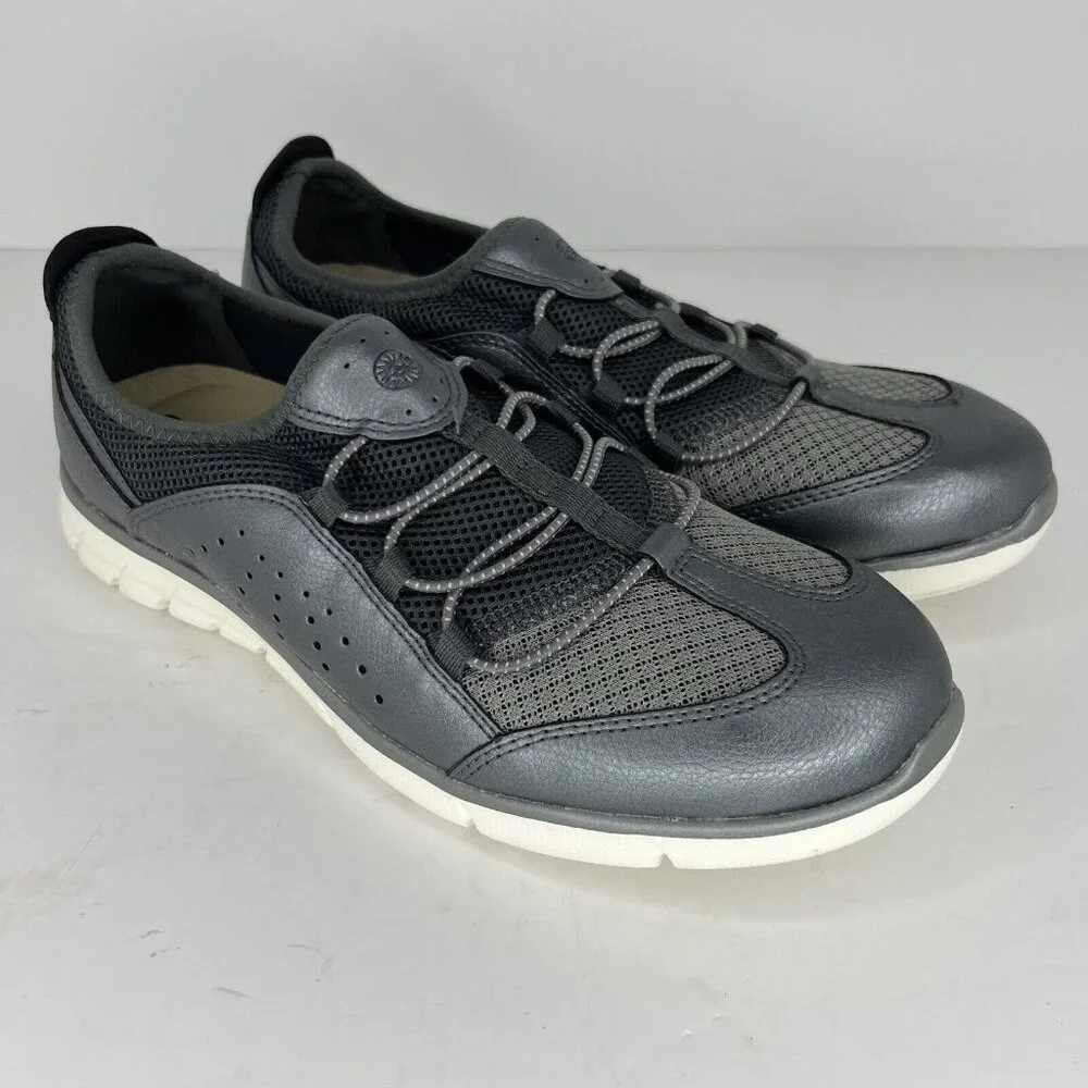 Earth Spirit Metal Gray Casual Slip-On Comfort Loafers Womens Size 10 Shoes